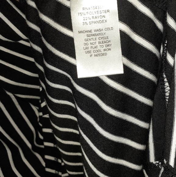 2/$20 Striped A-Line Knit Dress - Picture 5 of 5